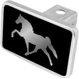 LSN- Horse Logo Trailer Hitch Plug - Premium XL - Official Licensed