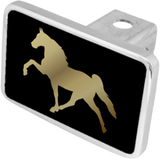 LSN- Horse Logo Trailer Hitch Plug - Premium XL - Official Licensed