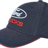 Ford Trucks Baseball Cap Logo Car Auto Racing Hat Navy Blue Officially Licensed