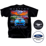 Ford Mustang Madness Can't Be Cured Graphic Cotton Shirt Black Official Licensed