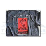 Ford Mustang GT350 Shelby Cobra Logo Cotton T-Shirt Gray Official Licensed