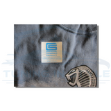 Ford Mustang GT500 Shelby Cobra Logo Cotton T-Shirt Steel Blue Official Licensed