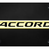 Honda Accord Name License Plate - Official Licensed