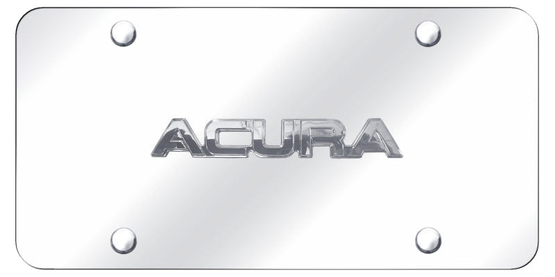 Acura Name License Plate - OEM Style Logo - Official Licensed