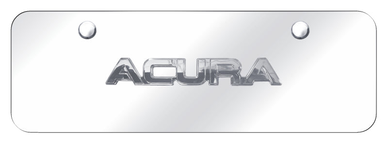 Acura Name Mini Plate - OEM Style Logo - Official Licensed