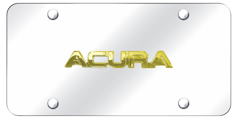 Acura Name License Plate - OEM Style Logo - Official Licensed