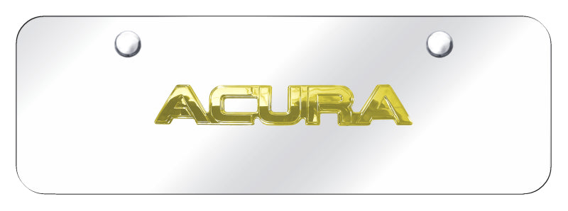 Acura Name Mini Plate - OEM Style Logo - Official Licensed