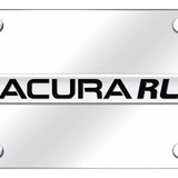 Acura RL License Plate - Chrome Logo - Official Licensed