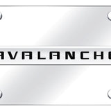 Chevrolet Avalanche Name License Plate - Official Licensed