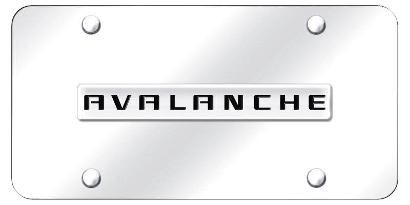 Chevrolet Avalanche Name License Plate - Official Licensed