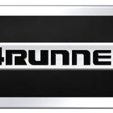 Toyota 4Runner Name Acrylic Mini Kit - Chrome on Black - Official Licensed