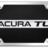 Acura TL Name Acrylic Kit - Chrome on Black - Official Licensed