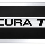 Acura TL Name Acrylic Mini Kit - Chrome on Black - Official Licensed