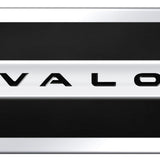 Toyota Avalon Name Acrylic Mini Kit - Chrome on Black - Official Licensed