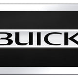 Buick Name Acrylic Mini Kit - Chrome on Black - Official Licensed