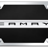 Toyota Camry Name Acrylic Kit - Chrome on Black - Official Licensed