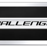 Dodge Challenger Name Acrylic Mini Kit - Chrome on Black - Official Licensed
