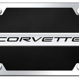 Chevrolet Corvette C5 Name Acrylic Kit - Chrome on Black - Official Licensed