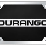 Dodge Durango Name Acrylic Kit - Chrome on Black - Official Licensed