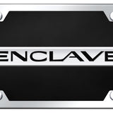 Buick Enclave Name Acrylic Kit - Chrome on Black - Official Licensed