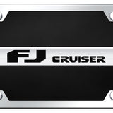 Toyota FJ Cruiser Name Acrylic Kit - Chrome on Black - Official Licensed