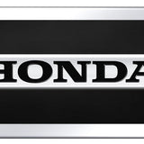 Honda Name Acrylic Mini Kit - Chrome on Black - Official Licensed