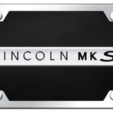 Lincoln MKS Name Acrylic Kit - Chrome on Black - Official Licensed