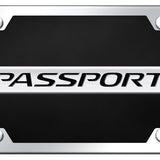 Honda Passport Name Acrylic Kit - Chrome on Black - Official Licensed