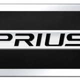 Toyota Prius Name Acrylic Mini Kit - Chrome on Black - Official Licensed