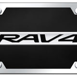 Toyota RAV4 Name Acrylic Kit - Chrome on Black - Official Licensed