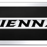 Toyota Sienna Name Acrylic Mini Kit - Chrome on Black - Official Licensed