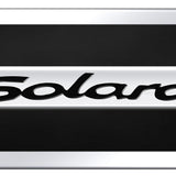 Toyota Solara Name Acrylic Mini Kit - Chrome on Black - Official Licensed