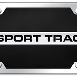 Ford Sport Trac Name Acrylic Kit - Chrome on Black - Official Licensed