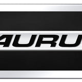 Ford Taurus Name Acrylic Mini Kit - Chrome on Black - Official Licensed