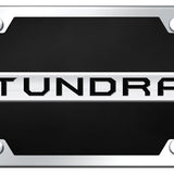Toyota Tundra Name Acrylic Kit - Chrome on Black - Official Licensed