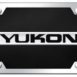 GMC Yukon Name Acrylic Kit - Chrome on Black - Official Licensed