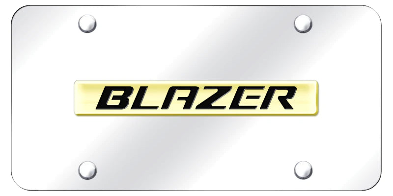 Chevrolet Blazer Name License Plate - Official Licensed