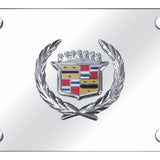 Cadillac License Plate - Chrome on Mirrored - Official Licensed