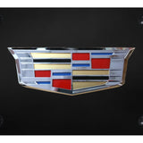 Cadillac 2014 License Plate - Chrome on Black - Official Licensed