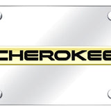 Jeep Cherokee Name License Plate - Official Licensed