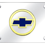 Chevrolet Circle (Blue Fill) License Plate - Official Licensed