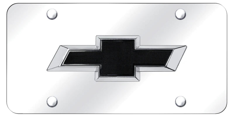Chevrolet Black OEM License Plate - Official Licensed
