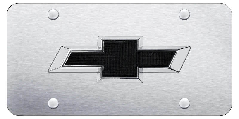 Chevrolet Black OEM License Plate - Official Licensed