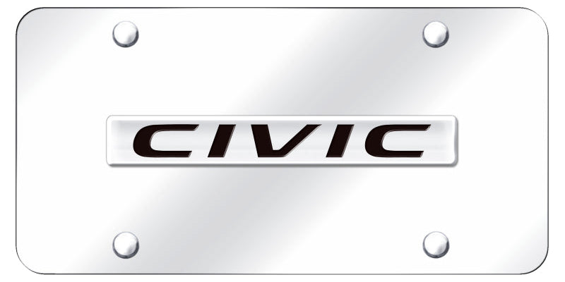 Honda Civic Name License Plate - Official Licensed