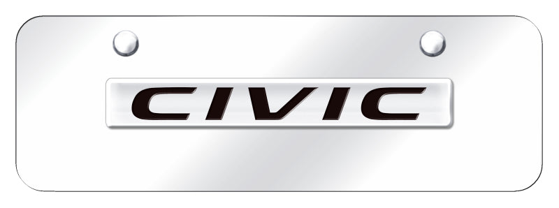 Honda Civic Name Mini Plate - Official Licensed