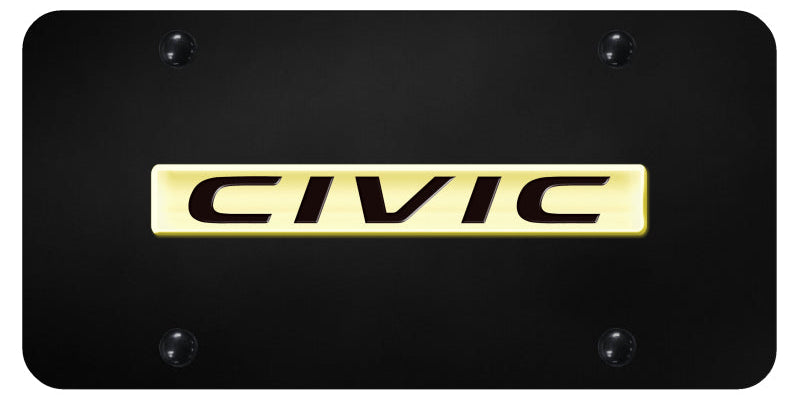 Honda Civic Name License Plate - Official Licensed