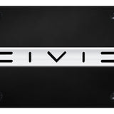 Honda Civic (Reverse C) Name License Plate - Official Licensed