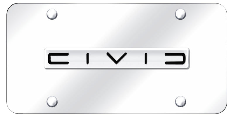 Honda Civic (Reverse C) Name License Plate - Official Licensed