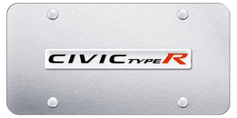 Honda Civic Type R Name License Plate - Official Licensed