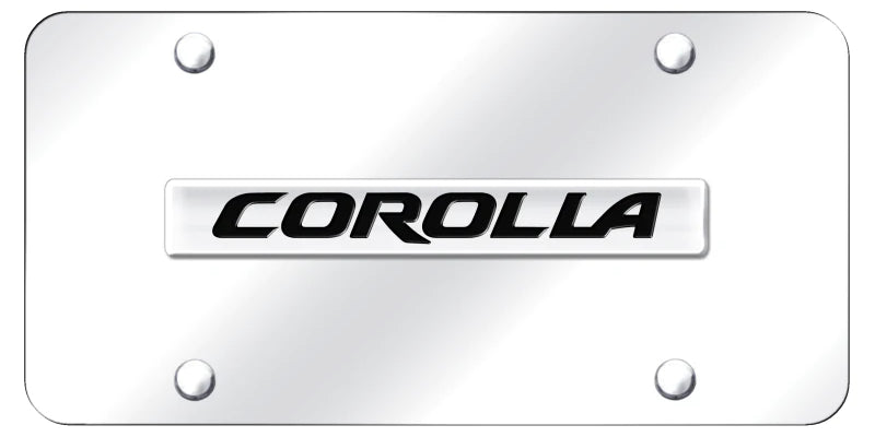 Toyota Corolla Name License Plate - Official Licensed
